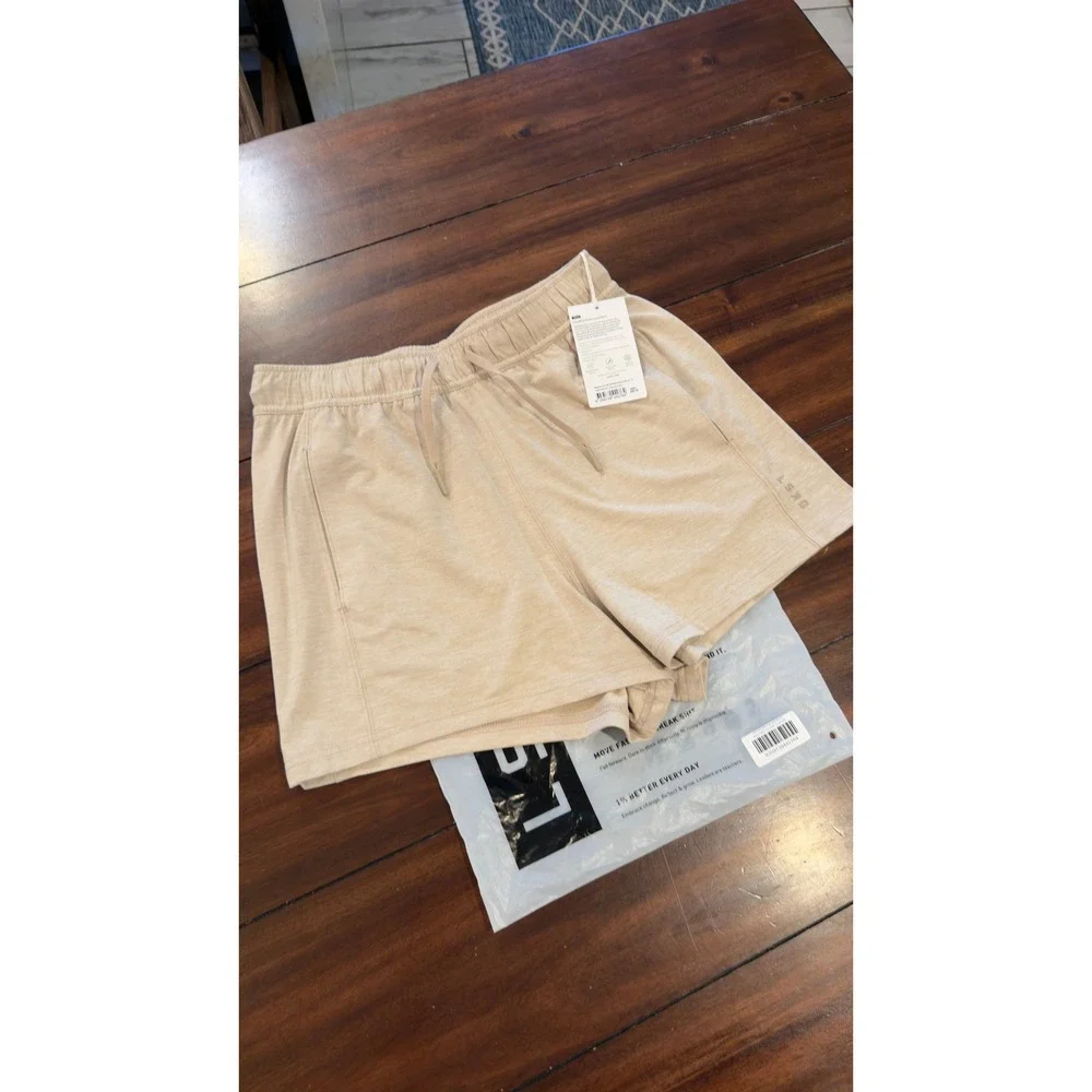 LSKD Restore CloudFLX Performance Short Oatmeal Marl WSHT00445 NEW NWT Small